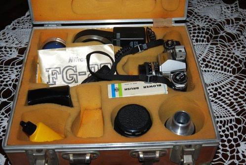 Nikon FG-20 + Series E 50mm + 28mm + acc. | Analoge camera, Audio, Tv en Foto, Fotocamera's Analoog