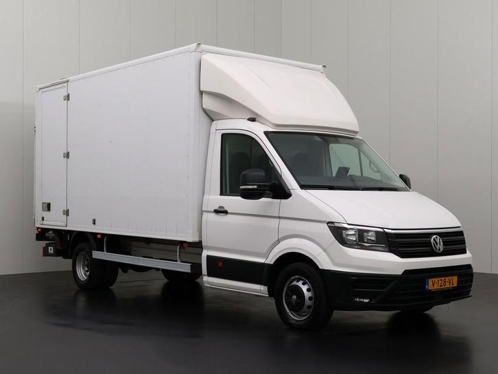 Volkswagen Crafter 2.0TDI 177PK Bakwagen+Laadklep | Dubbellu, Auto's, Bestelauto's, Dealer onderhouden, Lease, Overige kleuren