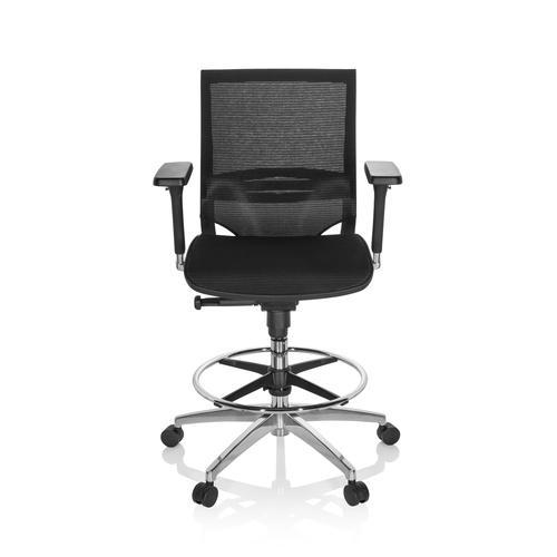 Werkkruk/Verhoogde Bureaustoel | Met Armleuning | Netstof |, Huis en Inrichting, Bureaus, Nieuw, Verzenden