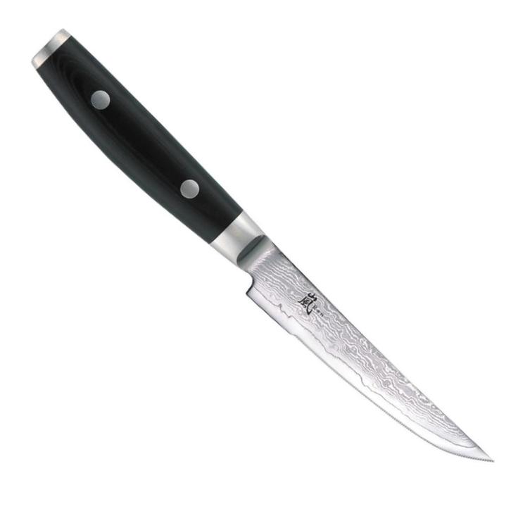 Yaxell Ran Steakmes 11 cm – 69 Lagen Damaststaal – VG10, Huis en Inrichting, Keuken | Bestek, Nieuw, Ophalen of Verzenden