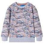 vidaXL Kindertrui 128 gemêleerd grijs, Kinderen en Baby's, Verzenden, Nieuw