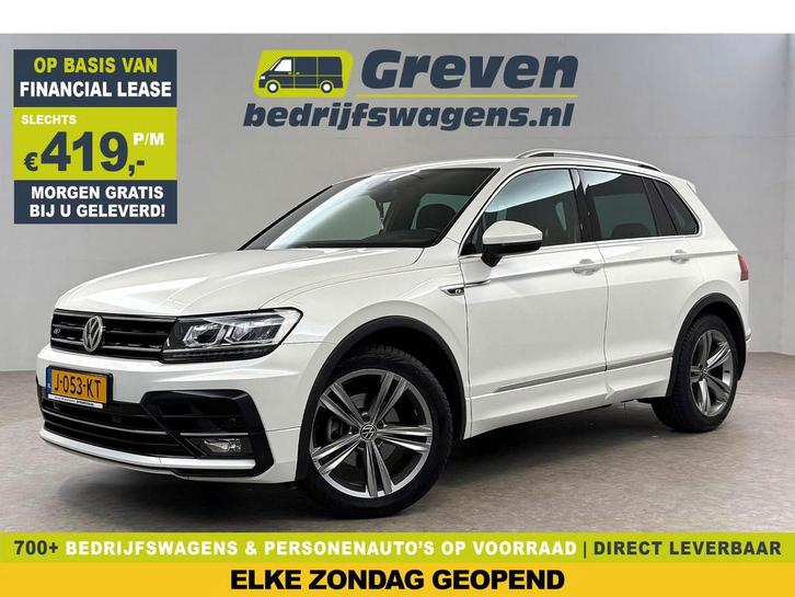 Volkswagen Tiguan 1.5 TSI ACT 150PK R-line Virtual Carplay, Auto's, Volkswagen, Te koop, Automaat, Financial lease, Benzine, Wit