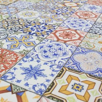 Wandtegel 20x20 zaragon mat kleur mix decor wandtegel beschikbaar voor biedingen
