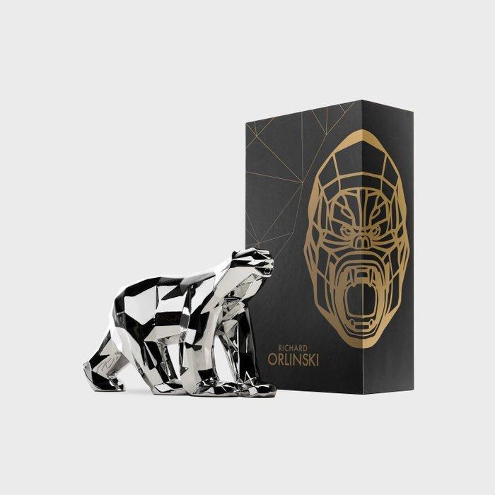 Richard Orlinski (1966) - Ours Pompon chromé, Antiek en Kunst, Kunst | Designobjecten