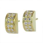 Oorbellen - 18 karaat Geel goud - 0.60ct. tw. Diamant, Sieraden, Tassen en Uiterlijk, Oorbellen, Nieuw