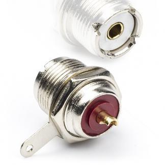 UHF (PL259) chassis plug - Nedis (Type A), Computers en Software, Pc- en Netwerkkabels, Nieuw, Verzenden