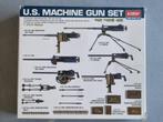 Academy 1384 US Machine Gun Set 1:35, Hobby en Vrije tijd, Modelbouw | Figuren en Diorama's, Nieuw, Verzenden