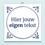 Gepersonaliseerd tegeltje met eigen tekst, Huis en Inrichting, Verzenden, Nieuw