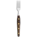 Robert Herder K-Steakvork - RVS - Lengte 21.5 cm - Heft W..., Huis en Inrichting, Keuken | Bestek, Ophalen of Verzenden, Nieuw