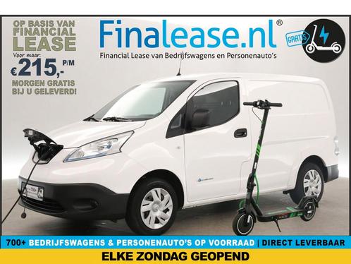 Nissan E-NV200 L1H1 40 kWh Incl. Koop-accu E-Step AUT €215pm, Auto's, Bestelauto's, Lease, Automaat, Elektrisch, Nissan, Wit, Verzenden