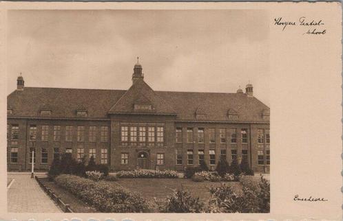 ENSCHEDE - Hoogere Textiel-School, Verzamelen, Ansichtkaarten | Nederland, Verzenden