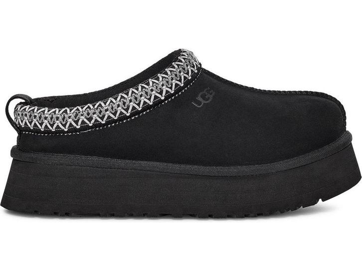 UGG Tazz - Slipper - Plateauzool 3,8 cm - Zwart - Maat EU 37, Kleding | Dames, Overige Dameskleding, Nieuw, Verzenden
