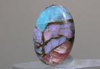 Turquoise Cabochon - Hoogte: 21 mm - Breedte: 15 mm- 2.27 g, Verzamelen, Mineralen en Fossielen