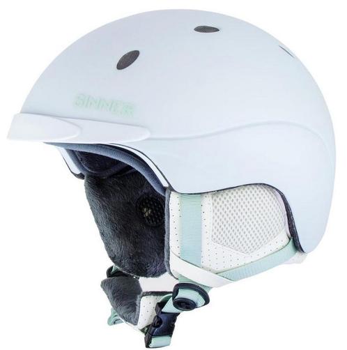 Titan Unisex Skihelm - Matte White/Turquoise - XS/54 cm, Sport en Fitness, Overige Sport en Fitness, Nieuw, Verzenden