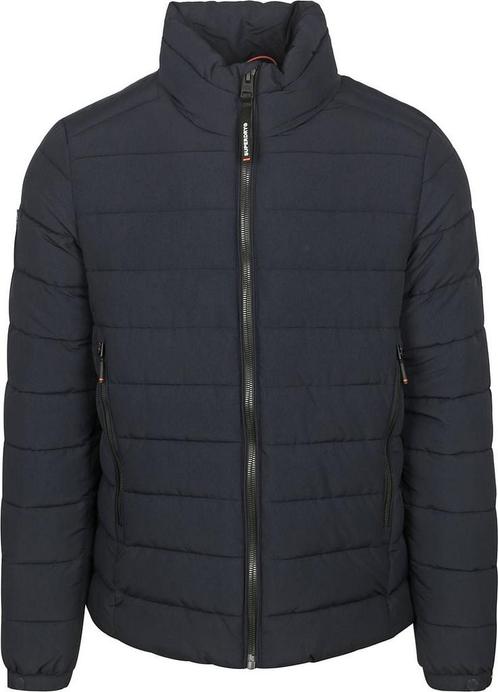 Superdry Fuji Pufferjas Navy maat XXL Heren, Kleding | Heren, Jassen | Winter, Blauw, Nieuw, Overige maten, Verzenden
