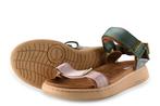 Woden Sandalen in maat 38 Groen | 10% korting, Kleding | Dames, Verzenden, Sandalen of Muiltjes, Zo goed als nieuw, Woden