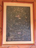 Thangka Mahakala - pigmenten en textiel - Tibet -