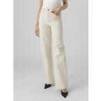 Vero Moda Straight jeans VMTESSA HR WIDE STR JEANS ECRU GA, Verzenden, Nieuw