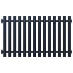 vidaXL Schuttingpaneel 170,5x100 cm gepoedercoat staal, Tuin en Terras, Schuttingen, Verzenden, Nieuw, IJzer, 1 tot 2 meter