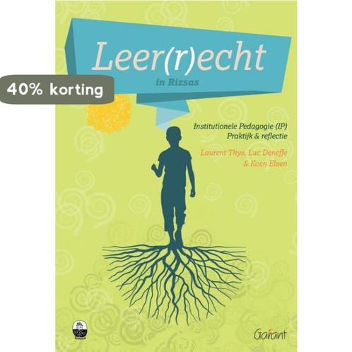 Leer(r)echt in Rizsas 9789044131789 Koen Elsen, Boeken, Studieboeken en Cursussen, Zo goed als nieuw, Verzenden