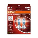 Osram H7 Night Breaker LASER 12V 55W Set, Ophalen of Verzenden