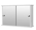 Witte Badkamer Spiegelkast – Wandkast met 2 Deuren, Huis en Inrichting, Verzenden, Nieuw