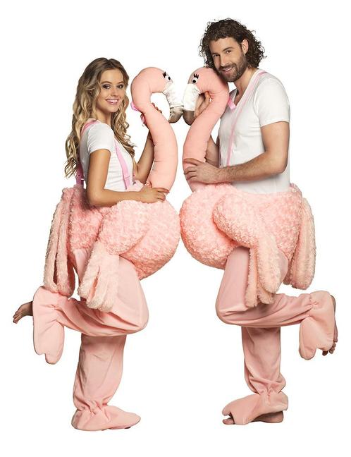 Flamingo Kostuum, Kleding | Heren, Carnavalskleding en Feestkleding, Nieuw, Verzenden