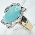 Zonder Minimumprijs - Ring - 9 kt. Geel goud, Zilver, Sieraden, Tassen en Uiterlijk, Ringen, Nieuw