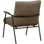 Leren fauteuil Beam - Vintage Stone (grijs), Huis en Inrichting, Leren fauteuil Beam - Vintage Stone (grijs) past perfect in uw interieur als u woonstijl: Industrieel, Modern, Retro, Scandinavisch is.