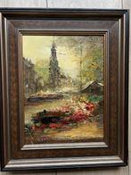 John Bevort (1917 - 1996) - Amsterdams stadsgezicht, Antiek en Kunst, Kunst | Schilderijen | Klassiek