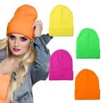 Beanie Muts Neon Assorti, Hobby en Vrije tijd, Verzenden, Nieuw