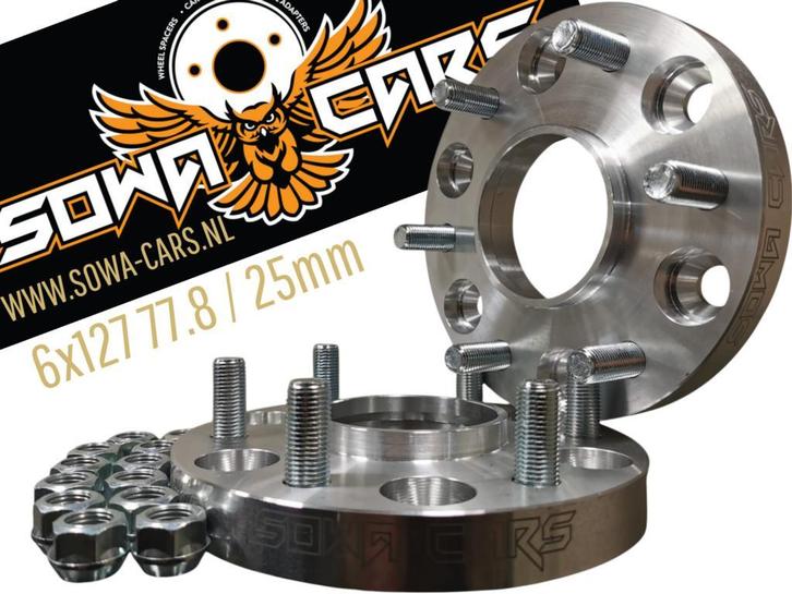 Spacers Chevrolet 6x127 77.8 Spoorverbreders Adapters, Auto diversen, Tuning en Styling, Ophalen of Verzenden