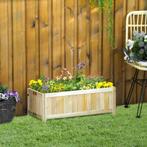 TRUUSK Opvouwbare Plantenbak 70x30x25cm Voor Tuin Terras Bal, Verzenden, Nieuw