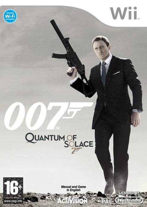 James Bond 007 Quantum of Solace-Standaard (Wii) Gebruikt, Spelcomputers en Games, Games | Nintendo Wii, Zo goed als nieuw, Ophalen of Verzenden