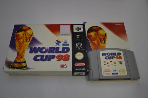 World Cup 98 (N64 ITA CIB), Spelcomputers en Games, Games | Nintendo 64, Zo goed als nieuw, Verzenden