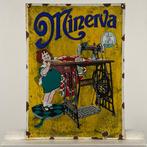 Minerva - Reclamebord - Gemaakt van 1,5 mm ijzer en emaille