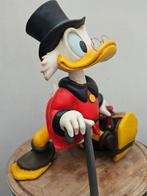 Disney - Beeldje - Groot Beeld 52 cm. - Dagobert Duck met, Verzamelen, Nieuw