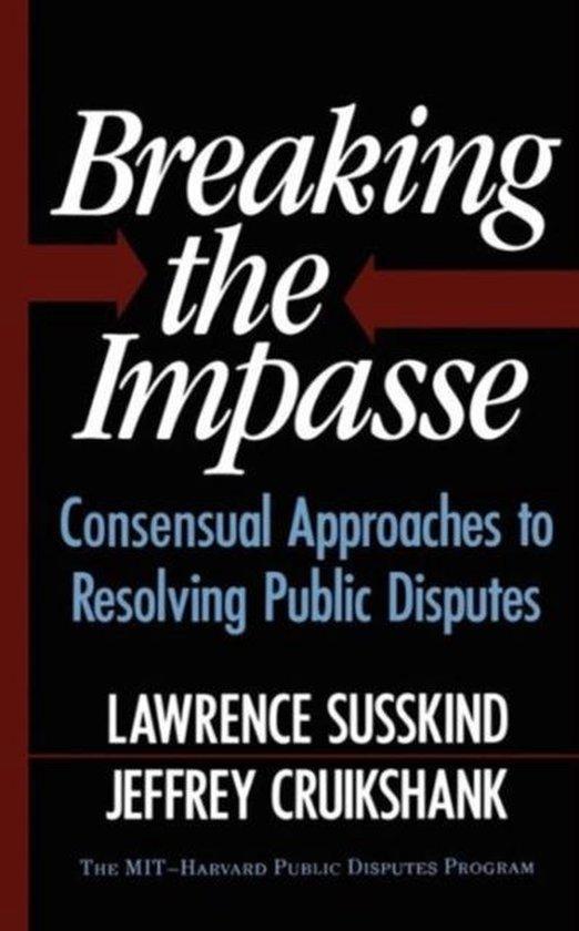 Breaking the Impasse 9780465007509 Jeffrey Cruikshank, Boeken, Taal | Engels, Gelezen, Verzenden
