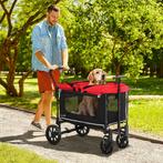 TRUUSK Hondenwagen Hondenbuggy Inklapbaar Voor Honden & Katt, Verzenden, Nieuw