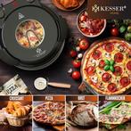 KESSER® Pizzaoven tot 400° - Pizzamaker - 1200W - Stenen pla, Huis en Inrichting, Verzenden, Nieuw