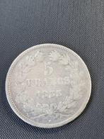 Frankrijk. Louis Philippe I. 5 Francs 1833-B, Rouen (Zonder