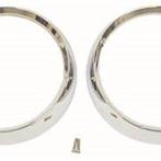 Omix Headlight Bezel Set Chrome 72-86 Jeep CJ Models -, Auto-onderdelen, Ophalen of Verzenden, Nieuw