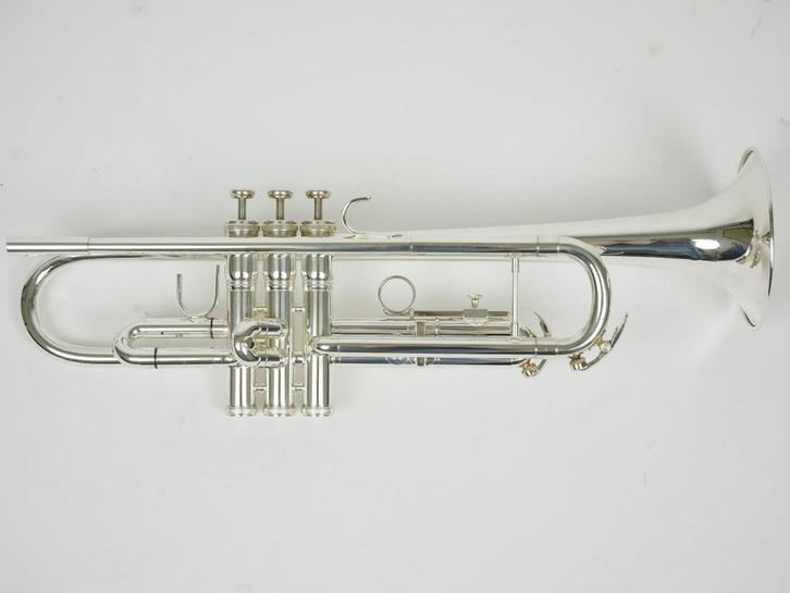 Trompet King 601 Student Line verzilverd als nieuw, Muziek en Instrumenten, Blaasinstrumenten | Trompetten, Gebruikt, Ophalen of Verzenden