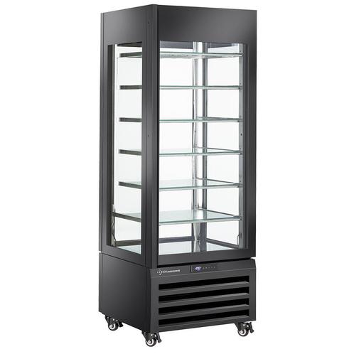 Diamond Horeca Vriesvitrine | 440L | Zwart | Statisch | 7 Ni, Witgoed en Apparatuur, Koelkasten en IJskasten, Ophalen of Verzenden