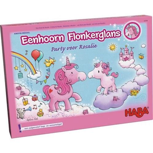Haba - Eenhoorn Flonkerglans Party voor Rosalie (spel, 3+, Hobby en Vrije tijd, Gezelschapsspellen | Bordspellen