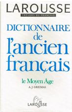 Dictionnaire de lAncien Francais 9782033403270, Boeken, Informatica en Computer, Zo goed als nieuw, Verzenden