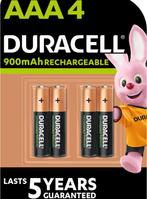 Duracell Rechargeable AAA 900Mah batterijen - 4 stuks, Audio, Tv en Foto, Accu's en Batterijen, Nieuw, Verzenden