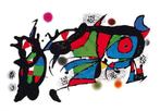 Kunstdruk Joan Miro - Obra de Joan Miro 100x70cm, Huis en Inrichting, Verzenden, Nieuw