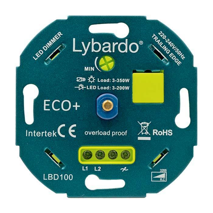 Lybardo - LED Dimmer - 3-200W - Universeel - Inbouw, Doe-het-zelf en Verbouw, Elektra en Kabels, Overige typen, Nieuw, Verzenden