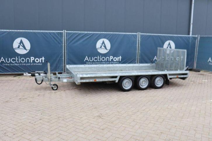 Veiling: Aanhangwagen Hulco HU 3500kg 2022 (Marge), Auto diversen, Aanhangers en Bagagewagens, Zo goed als nieuw, Ophalen